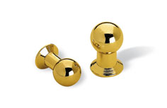 knob 505 KNOB 505, design knobs. Mital manufactures knobs: turned brass knob with screw m4 x 25.