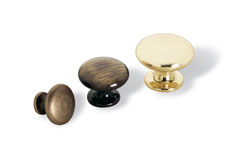 knob 652 KNOB 652, design knobs. Mital manufactures knobs: turned brass knob with screw m4 x 25.