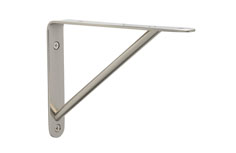 shelf bracket RM20 SHELF BRACKET RM20, design shelf brackets. Mital manufactures shelf brackets: steel shelf bracket with screws and dowels.